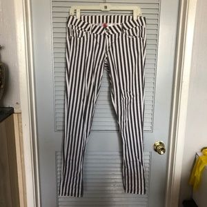 H&M striped skinnies
